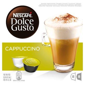 NESCAFÉ Dolce Gusto Cappuccino - kávové kapsle - 16 kapslí v balení