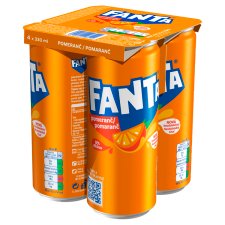 Fanta Pomeranč 4 x 330ml