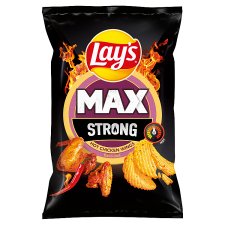 Lay's Max Strong Hot Chicken Wings Flavoured 120g