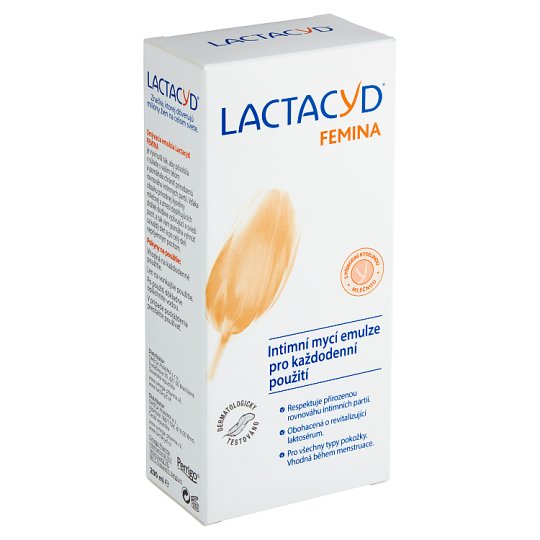 Lactacyd Femina Intimate Washing Emulsion for Daily Use 200ml