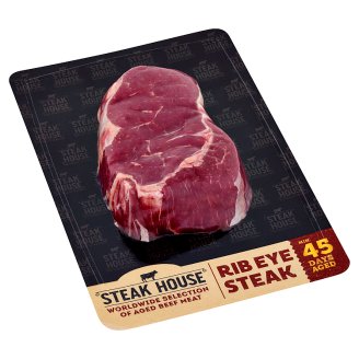 Steak House Hovězí vyzrálý Rib Eye Steak z vysokého roštěnce