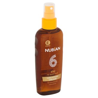Nubian Olej na opalování s betakaroténem SPF 6 150ml
