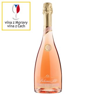 Bohemia Sekt Prestige Rose brut jakostní šumivé víno růžové 0,75l