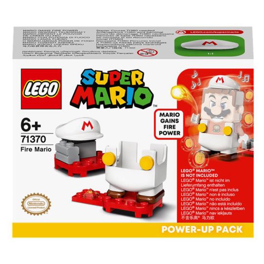 LEGO Super Mario 71370 Ohnivý Mario obleček Tesco Potraviny