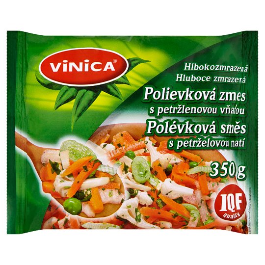 Vinica Hluboce zmrazená polévková směs s petrželovou natí 350g