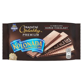 Opavia Kolonáda Tradiční oplatky premium s tabulkou hořké čokolády 92g