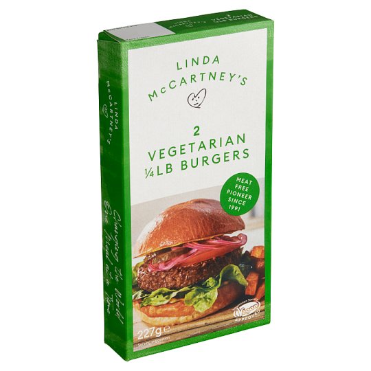 Linda McCartney Vegetariánské burgery 227g