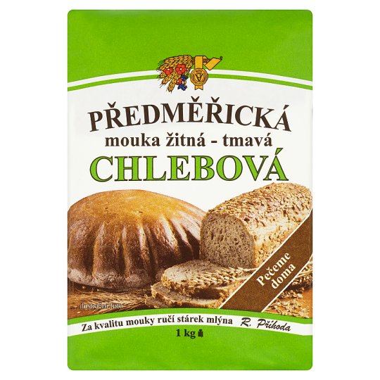 Mlýny J. Voženílek Předměřická mouka žitná tmavá chlebová 1kg