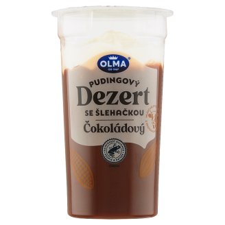 Olma Dezert Pudingový se šlehačkou čokoládový 200g