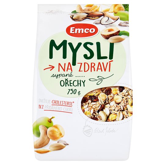 Emco Mysli na Zdraví Sypané ořechy 750g
