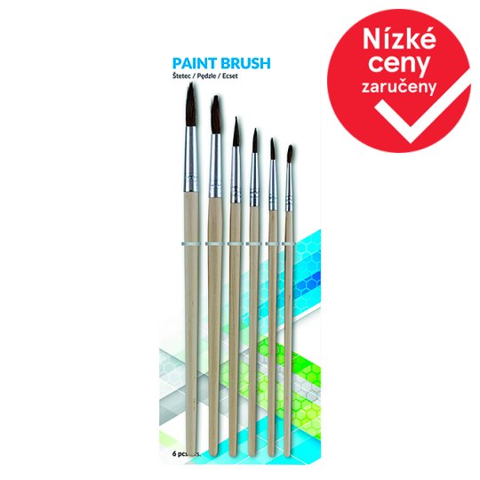 Štětec 6 ks