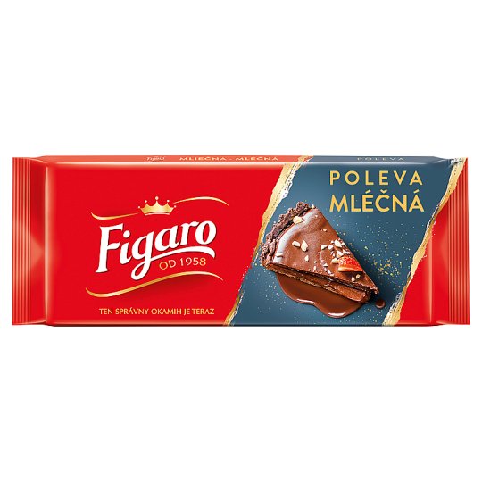 Figaro Mléčná poleva 100g