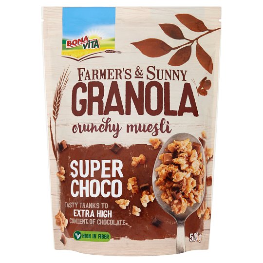 Bona Vita Farmer's & Sunny Granola Super Choco müsli 500g
