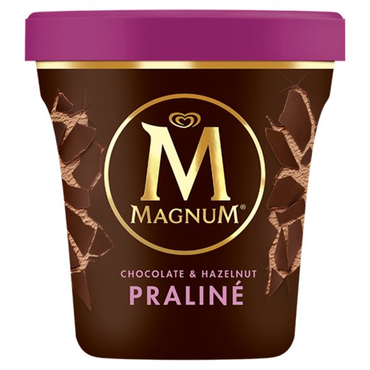 Magnum Praliné Zmrzlina V Kelímku 440ml Tesco Potraviny