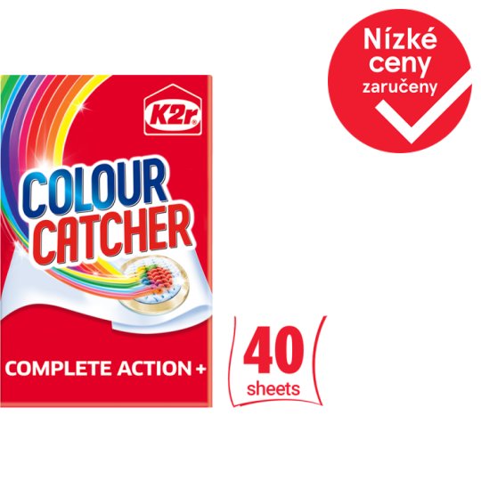 image 1 of K2r Laundry Sheets Colour Catcher 40 pcs