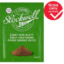 Stockwell & Co. Ground Black Pepper 20g