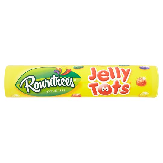 Rowntrees Jelly Candies with Fruit Flavors 130g Tesco Groceries