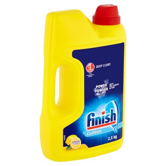 Finish Classic Lemon Sparkle prášek do myčky nádobí 2,5kg