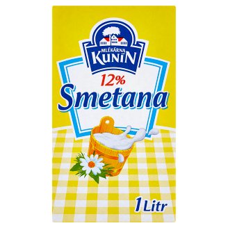 Mlékárna Kunín 12% smetana 1l