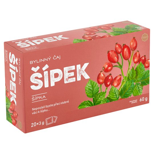 Panda Natur Šípek bylinný čaj 20 x 3g