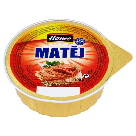 Hamé Matěj Spicy Spread for Toasts 100g