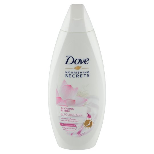 Dove Glowing Ritual Shower Gel with Lotus Flower Extract & Rice Water ...