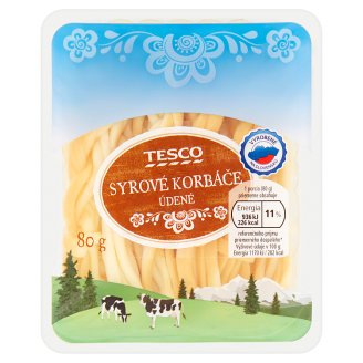 Tesco Sýrové korbáčiky uzené 80g