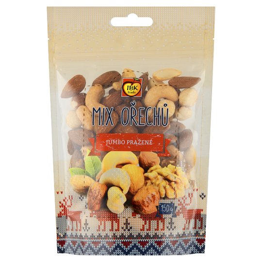 IBK Trade Mix of Roasted Jumbo Nuts 150g