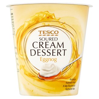 Tesco Zakysaná smetana s příchutí vaječného likéru 130g