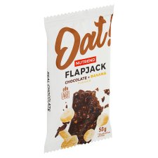 Nutrend Flapjack příchuť čokoláda + banán 50g