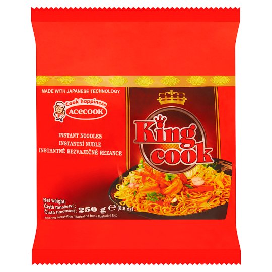 King cook Instantní nudle 250g