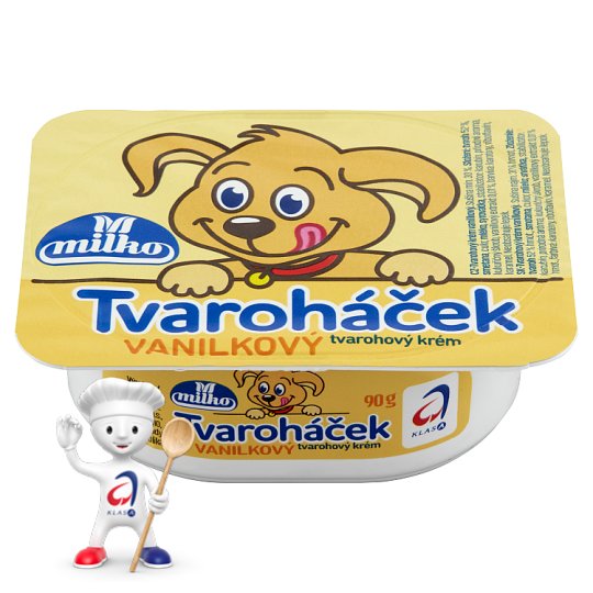 Milko Tvaroháček vanilkový tvarohový krém 90g