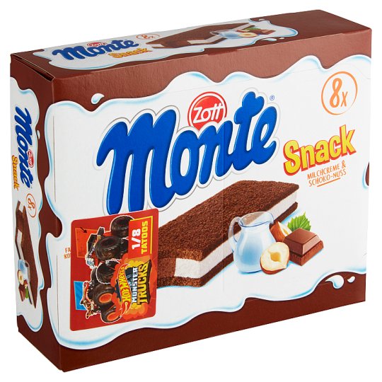 Zott Monte Snack 8 x 29g (232g)