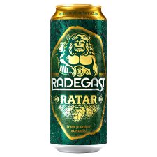 Radegast Ratar pivo ležák světlý 500ml