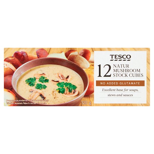 Tesco Houbový bujón kostky 12 x 10g