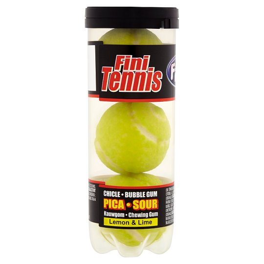 Fini Tennis Lemon & Lime žvýkačky 45g
