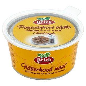 Brick Pomazánkové sádlo se škvarky na selský způsob 150g