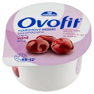 Milko Ovofit Tvarohový dezert višňový 140g