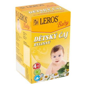 Leros Baby Dětský čaj bylinný 20 x 1,8g