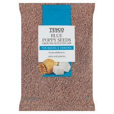 Tesco Blue Poppy Seeds Ground with Sugar 200g