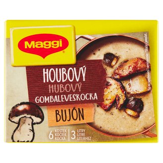 MAGGI Houbový bujón v kostce 3l 6 x 10g