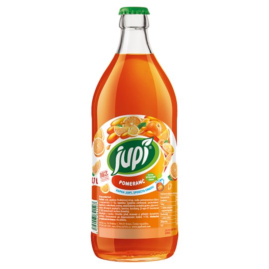 Jupí Sirup pomeranč 0,7l