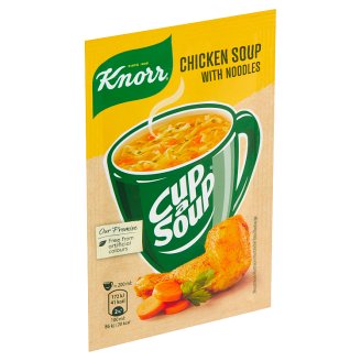 Knorr Cup a Soup Kuřecí instantní polévka s nudlemi 12g