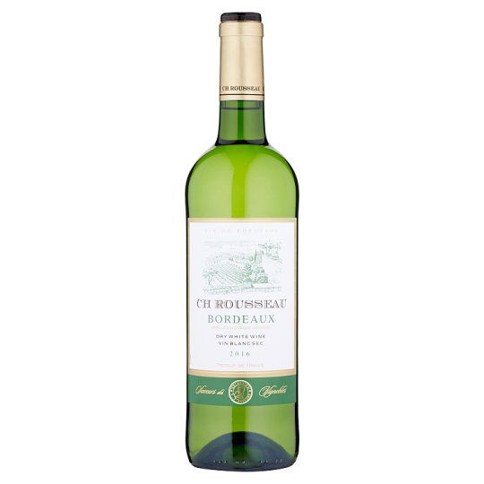 CH Rousseau Bordeaux White Wine Dry 750ml