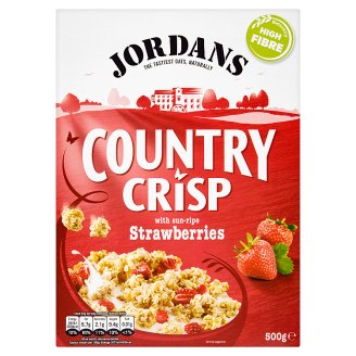 Jordans Country Crisp müsli s jahodami 500g