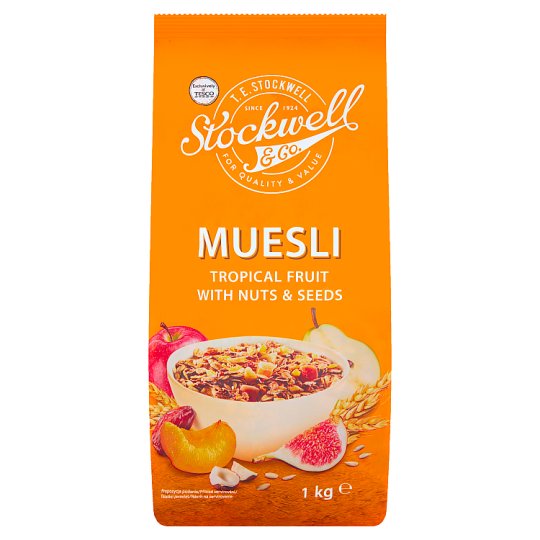 Stockwell & Co. Muesli Tropical Fruit with Nuts & Seeds 1kg