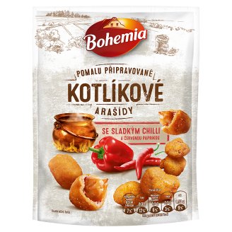 Bohemia Kotlíkové arašídy se sladkým chilli a červenou paprikou 150g
