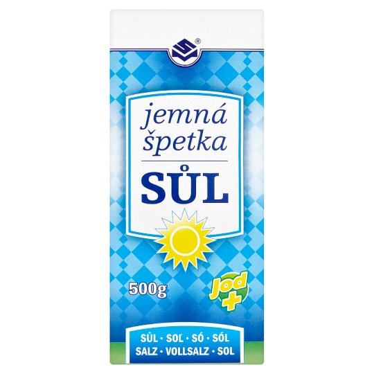 Solné Mlýny Jemná špetka sůl s jodem 500g
