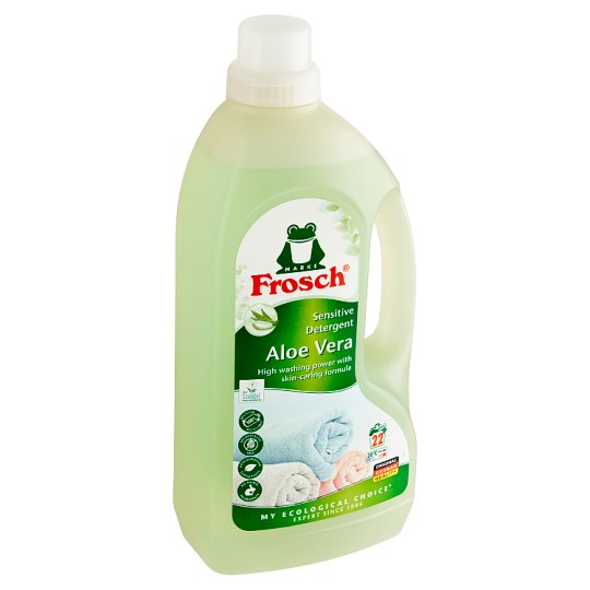Frosch Ecological Prací prostředek sensitive aloe vera 22 praní 1,5l