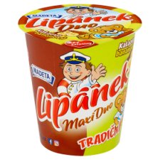 Madeta Lipánek Tradiční maxi duo kakaovo banánový 130g